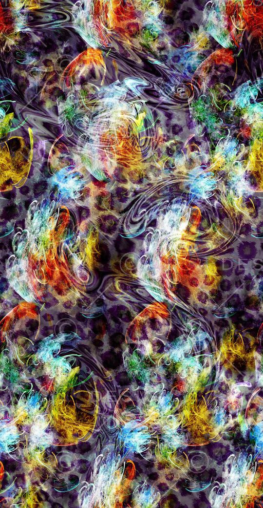 时尚流行印花华亿平台图片