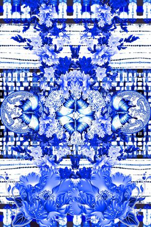 时尚潮流印花华亿平台图片