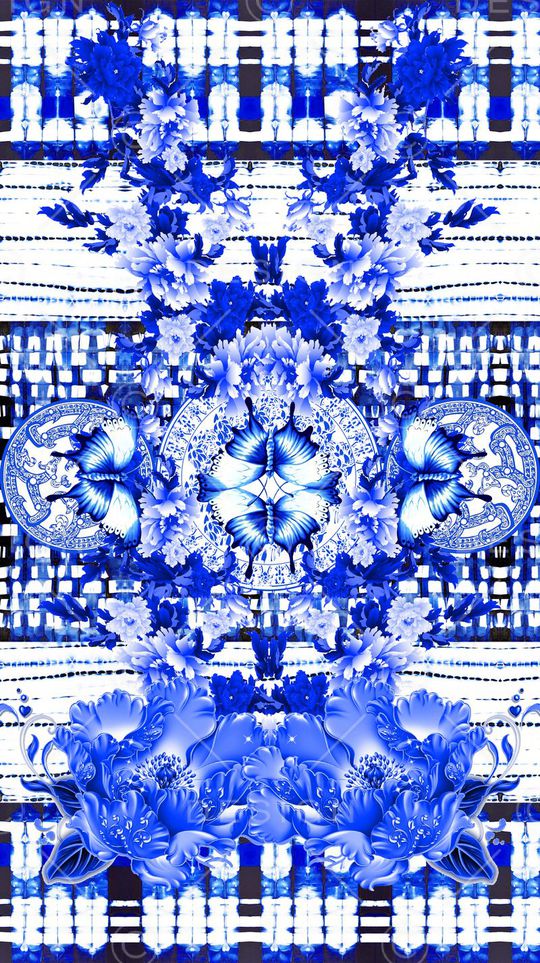 时尚潮流印花华亿平台图片