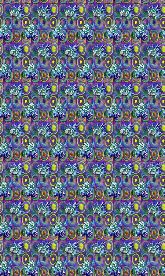 几何 花卉 抽象 云纹印花华亿平台图片