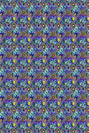 几何 花卉 抽象 云纹印花华亿平台图片