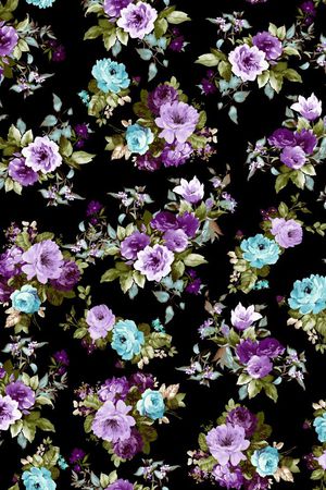 黑底印花华亿平台图片