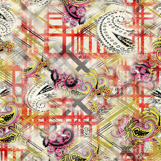 几何印花华亿平台图片