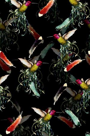 小鸟印花华亿平台图片