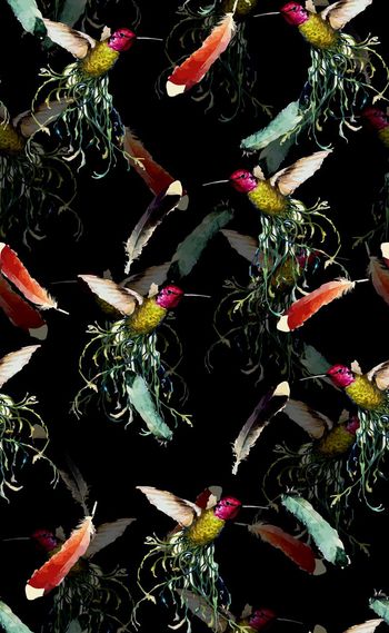 545035-欧美流行时尚小鸟系列