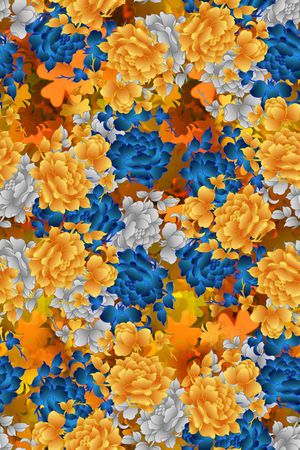 抽象印花华亿平台图片