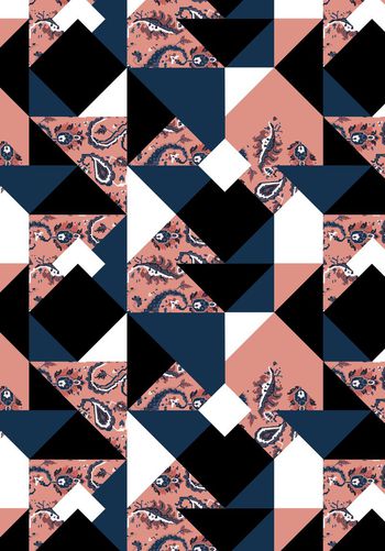 大牌时尚华亿平台印花华亿平台图片