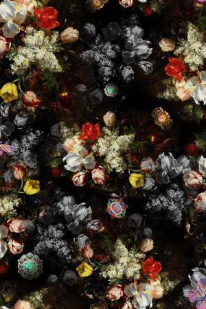 欧式印花华亿平台图片