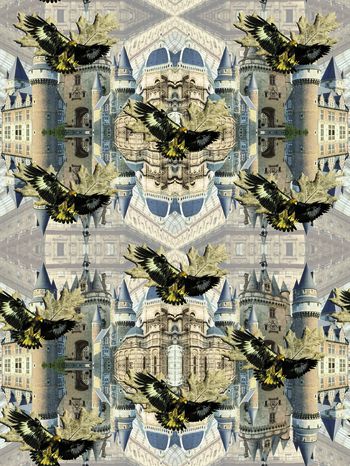 时尚大牌印花华亿平台图片