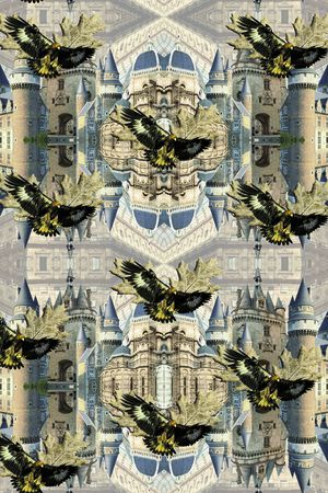 时尚大牌印花华亿平台图片