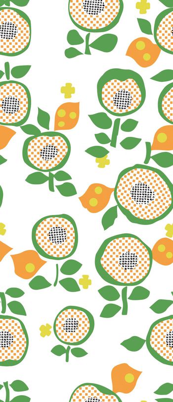 抽象花卉印花华亿平台图片