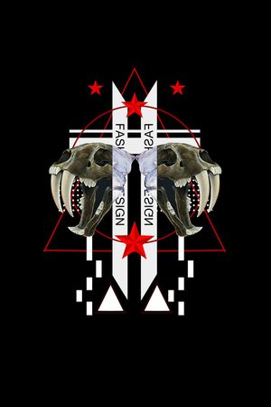 潮流时尚印花华亿平台图片