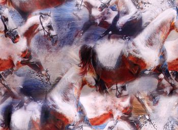 奔马印花印花华亿平台图片