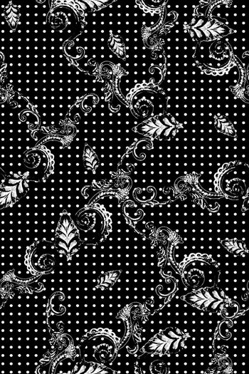 545373-时尚欧式金属几何波点卫衣衬衫男装