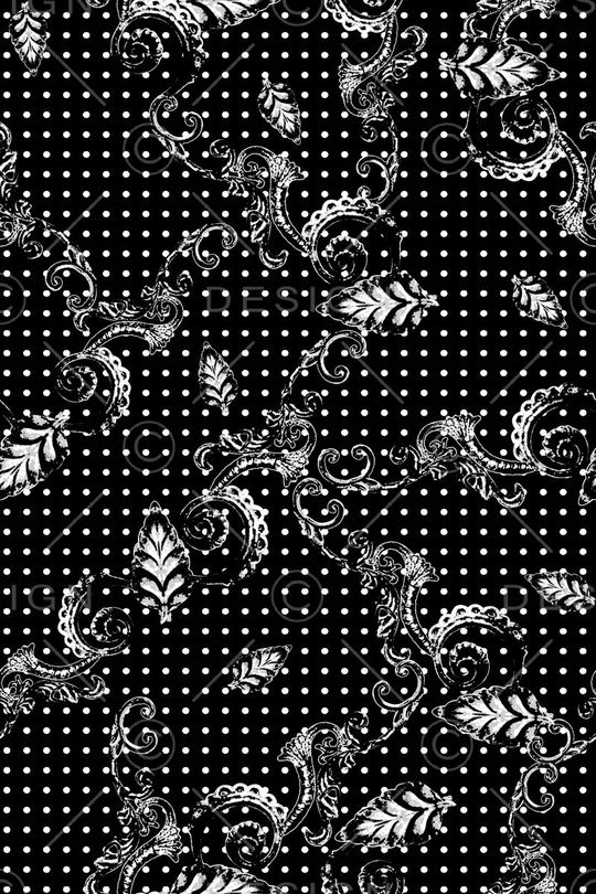 时尚 欧式 金属 几何 波点印花华亿平台图片