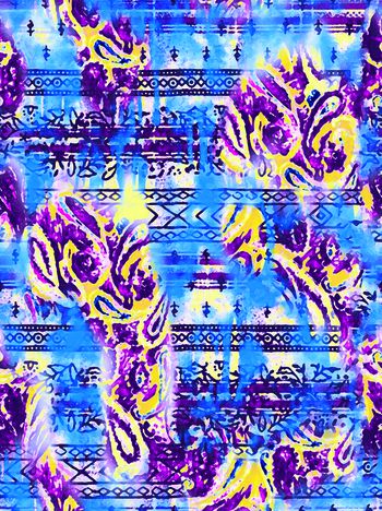 545395-抽象腰果花纹