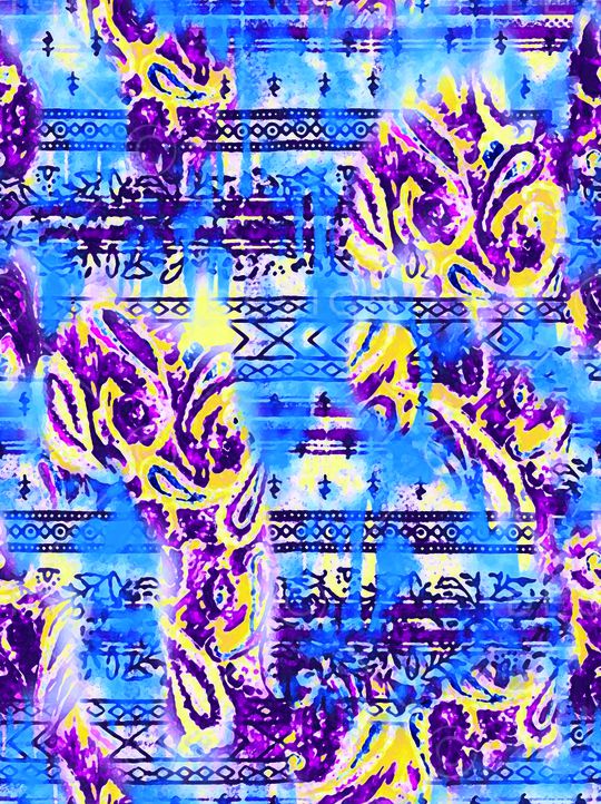 抽象印花华亿平台图片