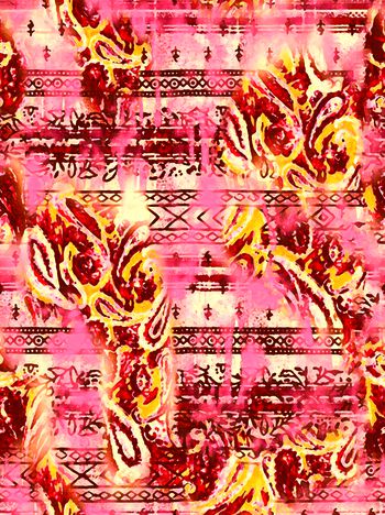 545400-抽象腰果花纹