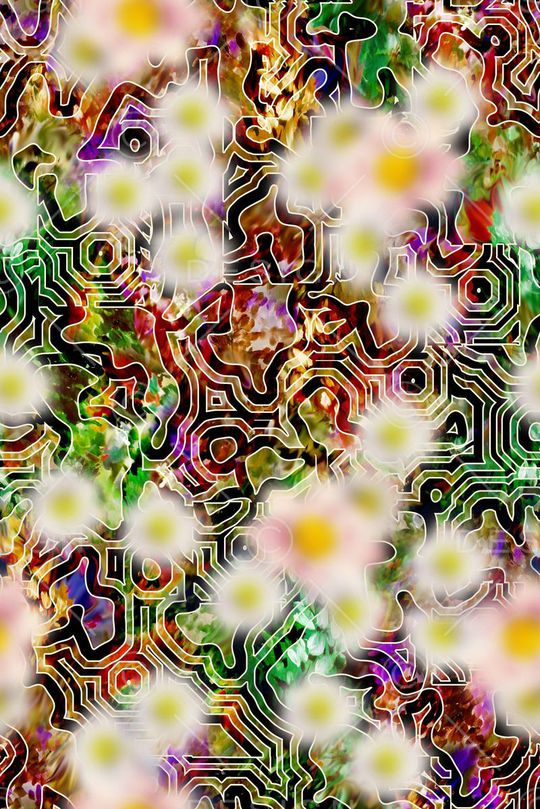 中国风印花华亿平台图片