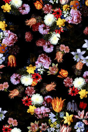 手绘印花华亿平台图片