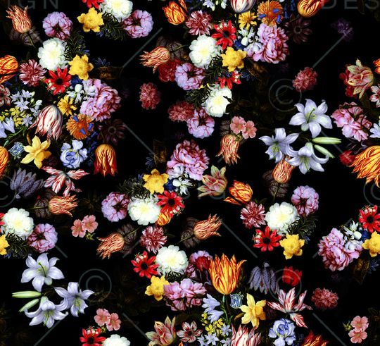 手绘印花华亿平台图片