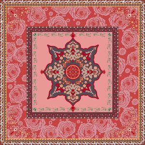 复古名族风印花华亿平台图片