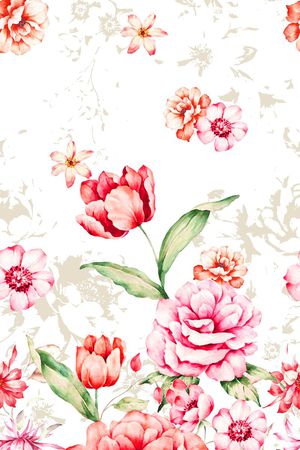 清新印花华亿平台图片