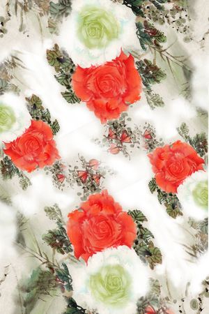 长巾印花华亿平台图片