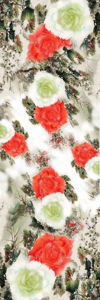 长巾印花华亿平台图片