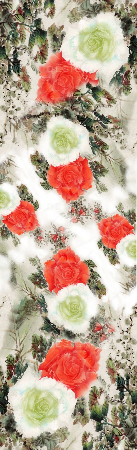 长巾印花华亿平台图片