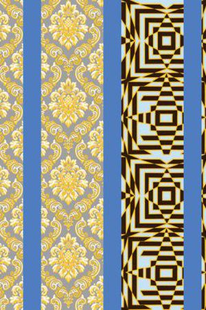 潮流时尚大牌印花华亿平台图片