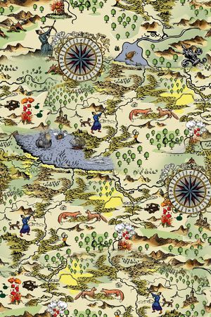 L.D~手绘印花华亿平台图片