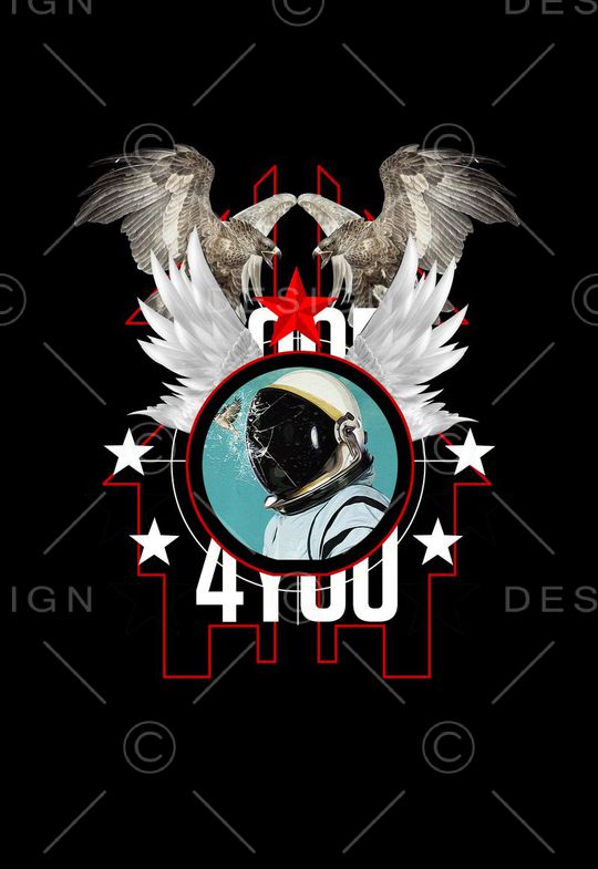 潮流时尚印花华亿平台图片