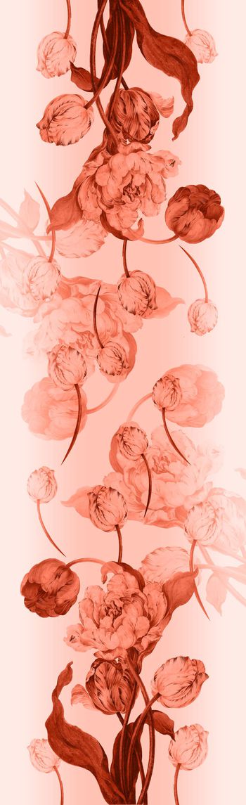 545734-手绘油画百合花卉经典围巾华亿平台