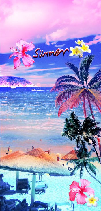 545795-夏季沙灘海景度假時尚效果定位华亿平台