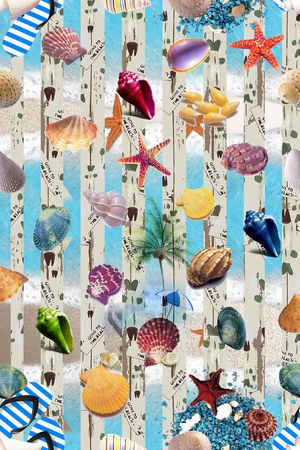 热带鱼印花华亿平台图片