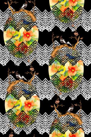 时尚女装印花华亿平台图片