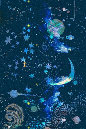 抽象印花华亿平台图片