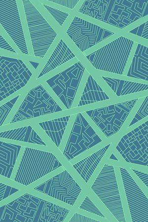 抽象印花华亿平台图片