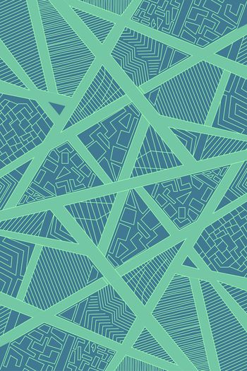 抽象印花华亿平台图片