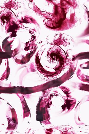 抽象花卉印花华亿平台图片