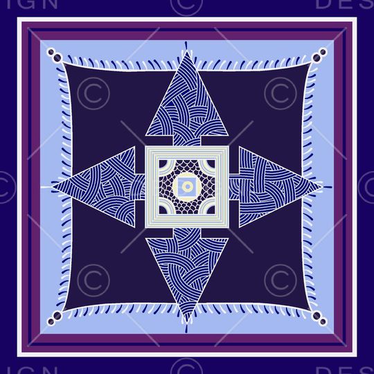 方巾印花华亿平台图片