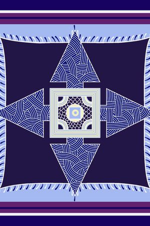 方巾印花华亿平台图片