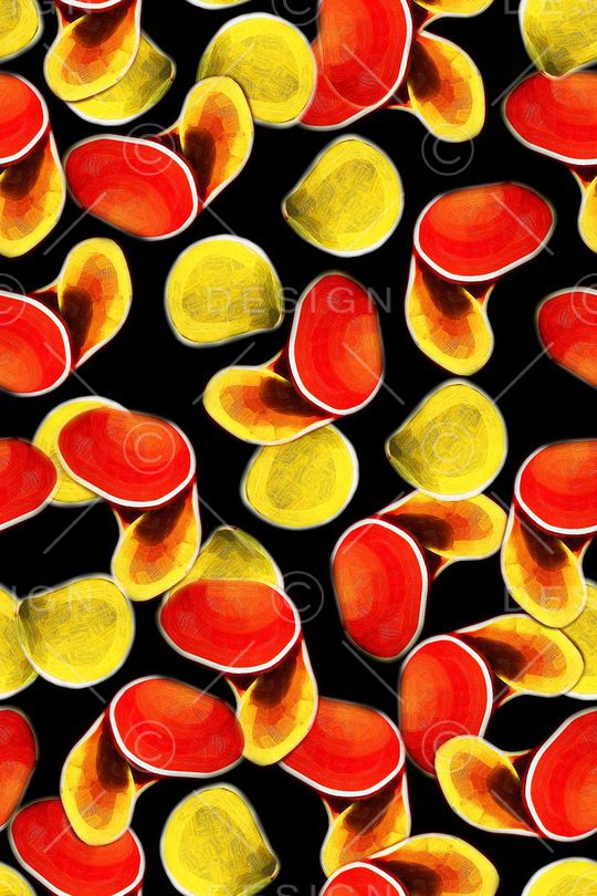 抽象印花华亿平台图片