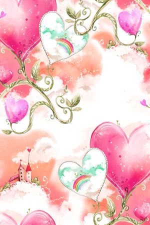 心形印花华亿平台图片