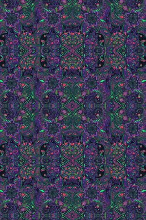 复古印花华亿平台图片