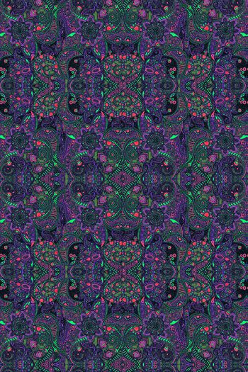 复古印花华亿平台图片