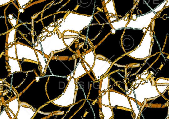 铁链印花华亿平台图片