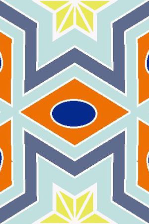 几何印花华亿平台图片