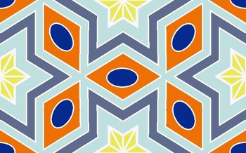 几何印花华亿平台图片